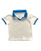 A Blue Short Sleeve Polos from Gingersnaps in size 6-12M for boy. (Front View)