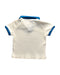 A Blue Short Sleeve Polos from Gingersnaps in size 6-12M for boy. (Back View)