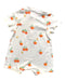 A Multicolour Short Sleeve Rompers from Le Petit Society in size 3-6M for boy. (Back View)