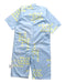 A Blue Long Sleeve Rompers from Mimi Mono in size 12-18M for boy. (Back View)