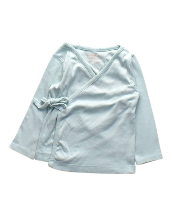 A Blue Long Sleeve Tops from Le Petit Society in size 12-18M for boy. (Front View)
