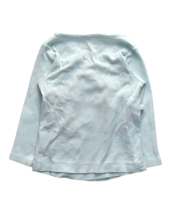 A Blue Long Sleeve Tops from Le Petit Society in size 12-18M for boy. (Back View)