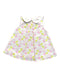 A Multicolour Sleeveless Dresses from Jacadi in size 3-6M for girl. (Front View)