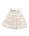 A Multicolour Sleeveless Dresses from Jacadi in size 3-6M for girl. (Front View)