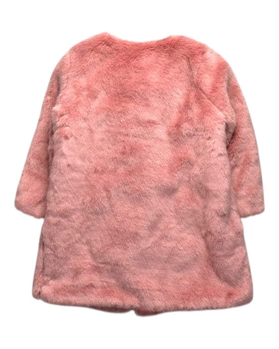 A Pink Coats from Wild & Gorgeous in size 4T for girl. (Back View)