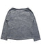 A Grey Long Sleeve Tops from Petit Bateau in size 6T for girl. (Back View)