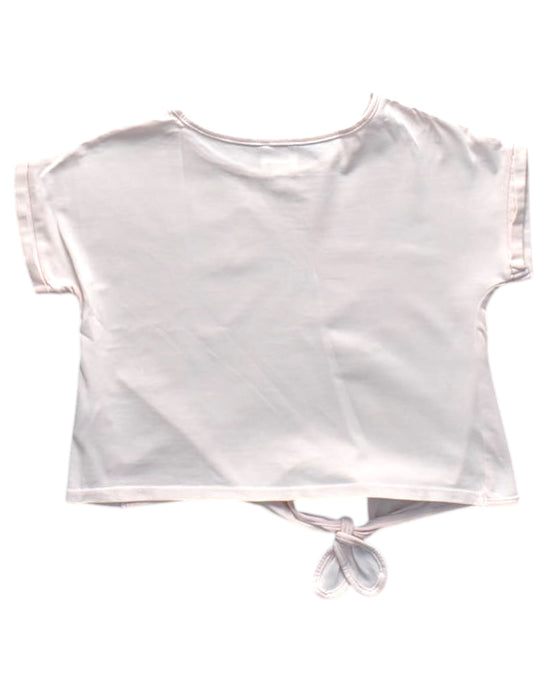 A Pink Short Sleeve Tops from Carrément Beau in size 4T for girl. (Back View)