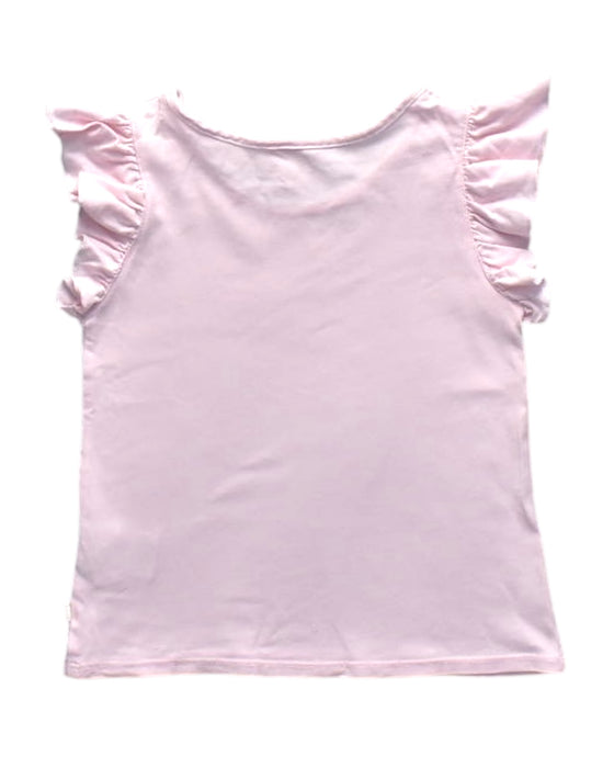 A Pink Short Sleeve Tops from Carrément Beau in size 4T for girl. (Back View)