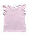 A Pink Short Sleeve Tops from Carrément Beau in size 4T for girl. (Back View)