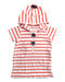 A Red Short Sleeve Dresses from Crewcuts in size 4T for girl. (Front View)