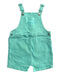 A Teal Overall Shorts from Seed in size 18-24M for boy. (Front View)
