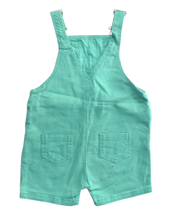 A Teal Overall Shorts from Seed in size 18-24M for boy. (Back View)
