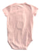 A Pink Short Sleeve Bodysuits from Seed in size 0-3M for girl. (Back View)