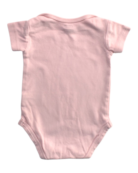 A Pink Short Sleeve Bodysuits from Mamas & Papas in size 3-6M for girl. (Back View)