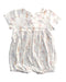 A White Short Sleeve Rompers from Kays + Kins in size 6-12M for girl. (Back View)