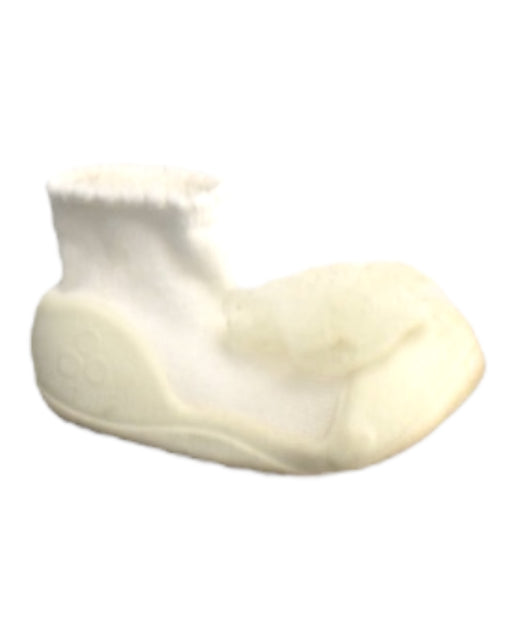 A White Booties from Attipas in size 12-18M for girl. (Front View)