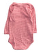 A Pink Long Sleeve Bodysuits from Petit Bateau in size 3-6M for girl. (Back View)