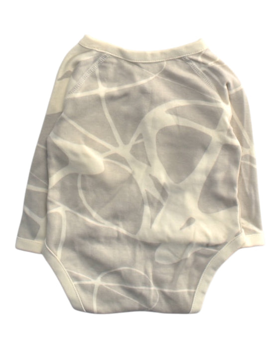 A Beige Long Sleeve Bodysuits from COS in size 3-6M for girl. (Back View)