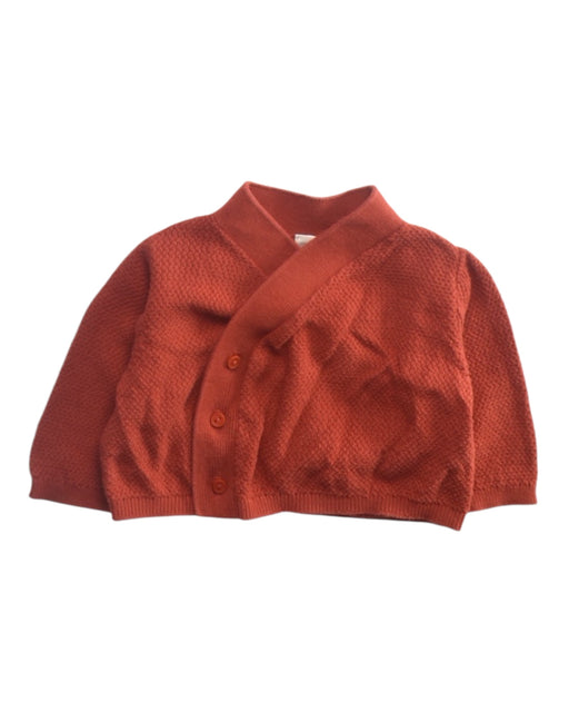 A Red Cardigans from COS in size 3-6M for girl. (Front View)