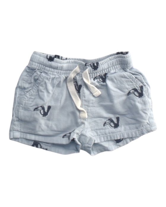 A Blue Shorts from Seed in size 3-6M for boy. (Front View)