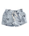 A Blue Shorts from Seed in size 3-6M for boy. (Front View)