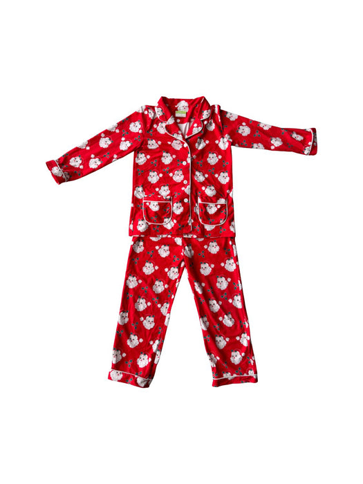 A Red Pyjama Sets from Classic Whimsy in size 7Y for neutral. (Front View)
