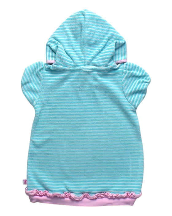 A Blue Cover Ups from RuffleButts in size 18-24M for girl. (Back View)