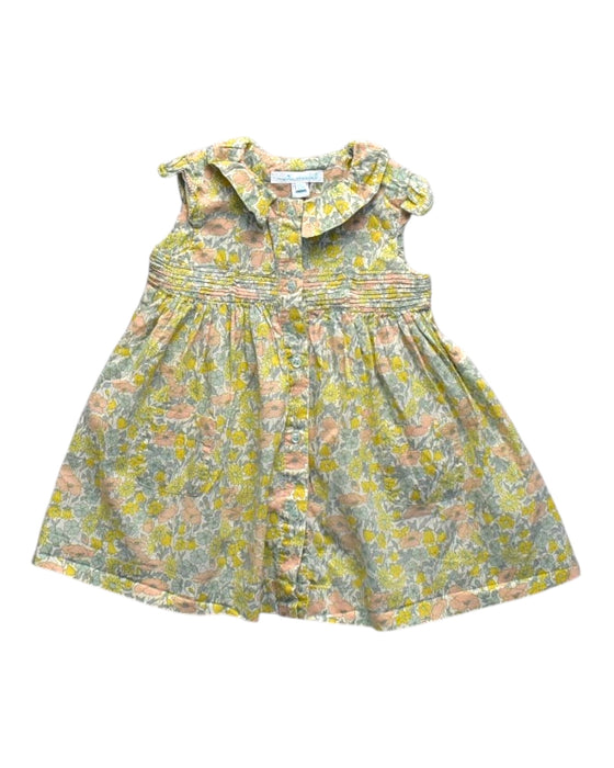 A Multicolour Sleeveless Dresses from Marie Chantal in size 6-12M for girl. (Front View)