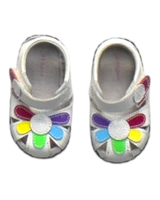 A Multicolour Sandals from pediped in size 12-18M for girl. (Back View)
