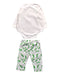 A White Pants Sets from The Bonnie Mob in size 6-12M for boy. (Back View)