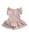 A Multicolour Short Sleeve Dresses from Seed in size 3-6M for girl. (Front View)