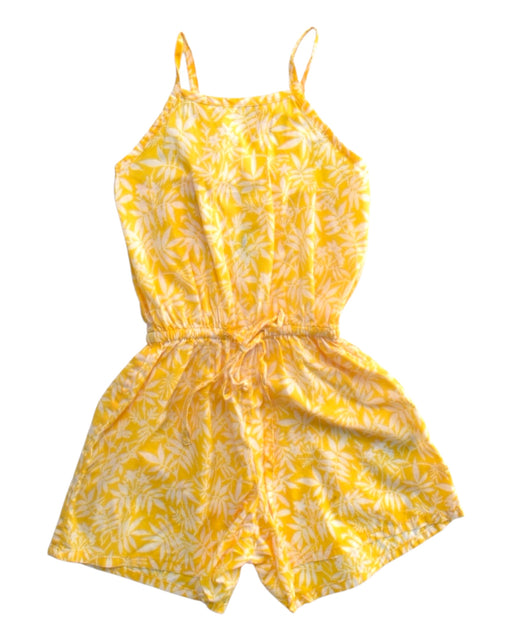 A Yellow Sleeveless Rompers from By the Sea in size 2T for girl. (Front View)