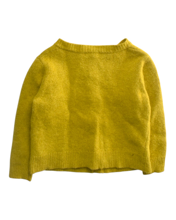 A Yellow Cardigans from Caramel in size 3T for girl. (Back View)