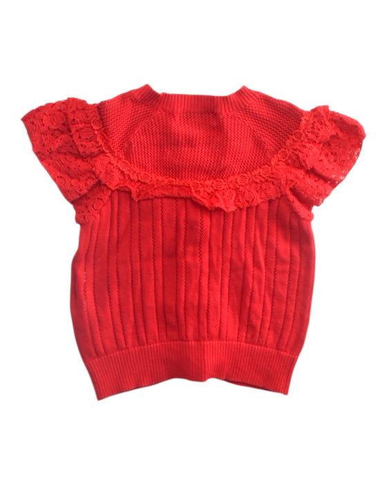 A Red Sleeveless Tops from Nicholas & Bears in size 2T for girl. (Back View)