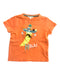 A Orange Short Sleeve T Shirts from Du Pareil au même in size 4T for boy. (Front View)