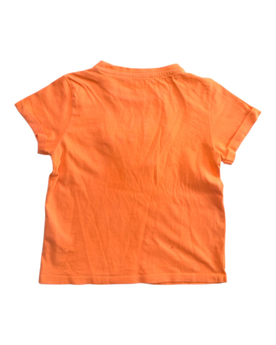 A Orange Short Sleeve T Shirts from Du Pareil au même in size 4T for boy. (Back View)