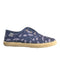 A Blue Espadrilles from Gioseppo in size 6T for girl. (Front View)