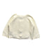 A Ivory Cardigans from Cyrillus in size 12-18M for girl. (Back View)