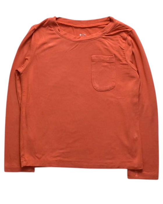 A Orange Long Sleeve T Shirts from Kyte Baby in size 4T for boy. (Front View)
