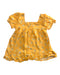 A Yellow Short Sleeve Tops from Tahari in size 6T for girl. (Front View)