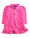 A Pink Long Sleeve Dresses from Ralph Lauren in size 2T for girl. (Front View)