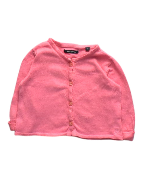 A Pink Cardigans from Marc O'Polo in size 0-3M for girl. (Front View)