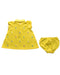 A Yellow Dress Sets from Ralph Lauren in size 0-3M for girl. (Back View)