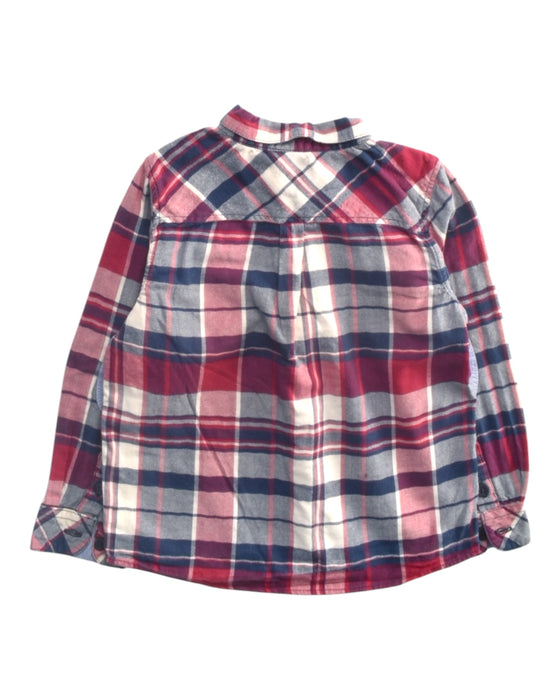 A Multicolour Long Sleeve Shirts from Petit Bateau in size 4T for boy. (Back View)