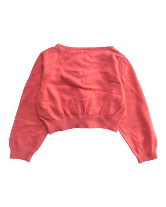 A Pink Cardigans from Chateau de Sable in size 3T for girl. (Back View)