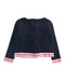 A Navy Cardigans from Jacadi in size 4T for girl. (Back View)