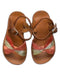 A Multicolour Sandals from Pom d’Api in size 3T for girl. (Back View)