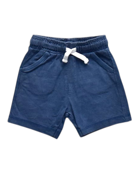 A Navy Shorts from Mothercare in size 6-12M for boy. (Front View)