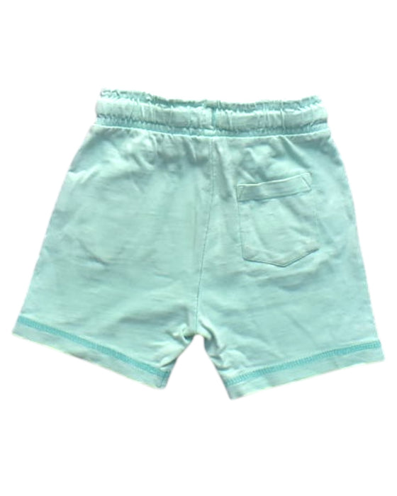 A Teal Shorts from Mothercare in size 6-12M for boy. (Back View)