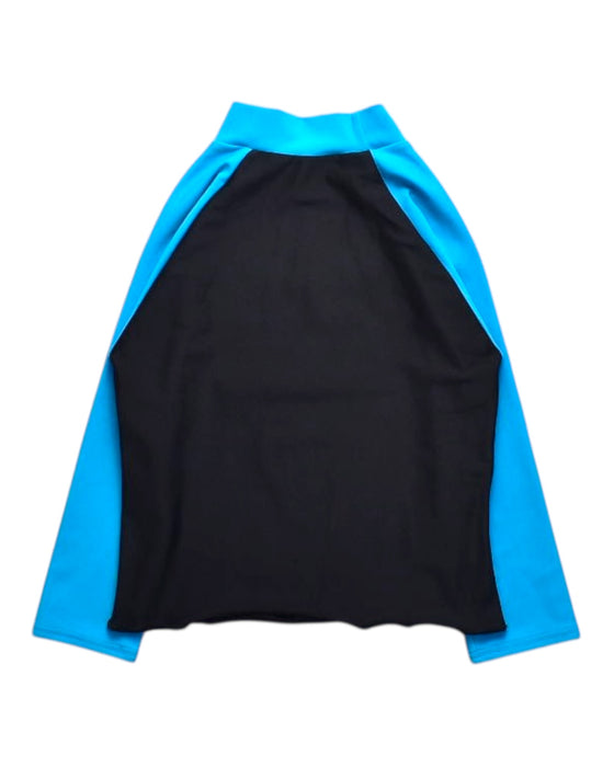 A Blue Rash Guards from Speedo in size 5T for boy. (Back View)